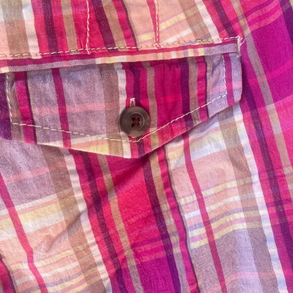 pink plaid shorts - Picture 10 of 11
